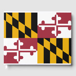 De vlag van Maryland Gastenboek