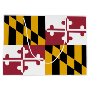 De vlag van Maryland Groot Cadeauzakje