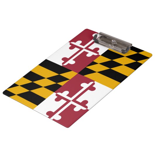 De vlag van Maryland Klembord (Gekanteld)