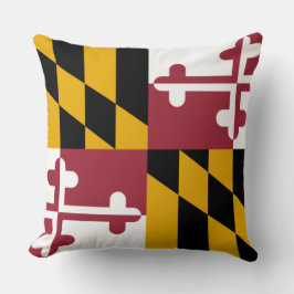 De vlag van Maryland Kussen