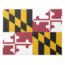 De vlag van Maryland Notitieblok