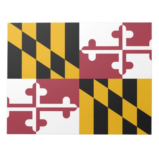 De vlag van Maryland Notitieblok (Voorkant)