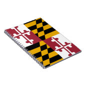 De vlag van Maryland Notitieboek (Rechterzijde)