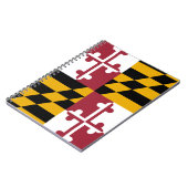 De vlag van Maryland Notitieboek (Linkerzijde)