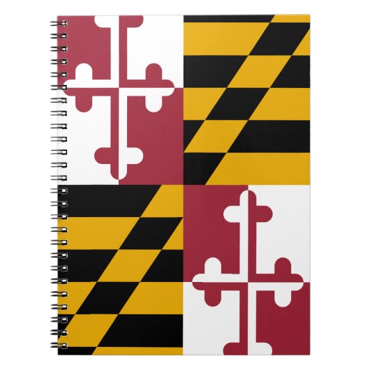 De vlag van Maryland Notitieboek (Voorkant)