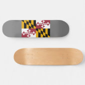 De vlag van Maryland Persoonlijk Skateboard (Horizontaal)