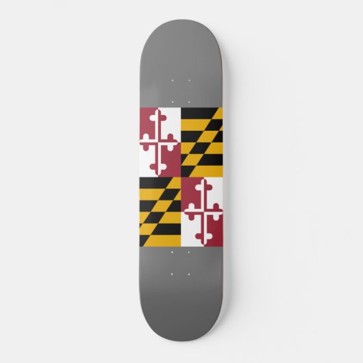 De vlag van Maryland Persoonlijk Skateboard (Voorkant)