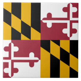 De vlag van Maryland Tegeltje