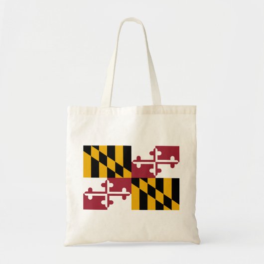 De vlag van Maryland Tote Bag (Voorkant)