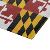 De vlag van Maryland, Verenigde Staten van Amerika Snijplank (Hoek)