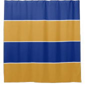 De vlag van Massachusetts Douchegordijn (Voorkant)