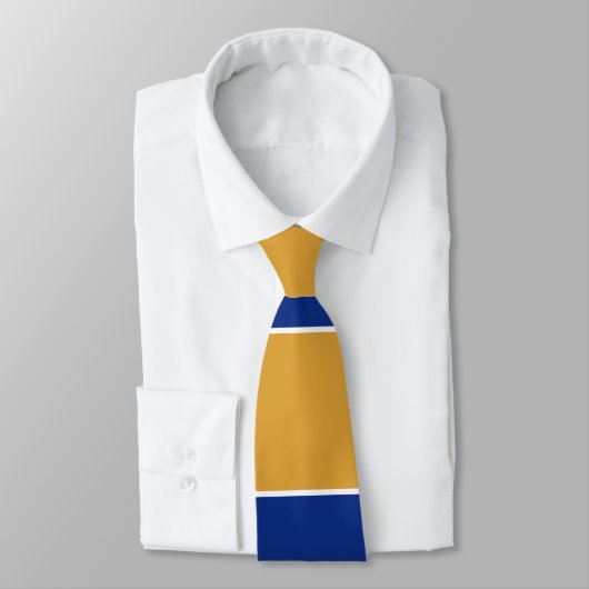 De vlag van Massachusetts Stropdas (Gebonden)