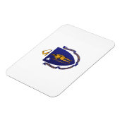 De vlag van Massachusetts, Verenigde Staten van Am Magneet (Linkerzijde)