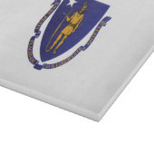 De vlag van Massachusetts, Verenigde Staten van Am Snijplank (Hoek)