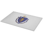 De vlag van Massachusetts, Verenigde Staten van Am Snijplank (Hoek)