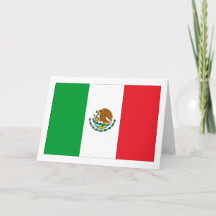 De Vlag van Mexico Kaart