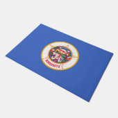 De vlag van Minnesota Deurmat (Schuin)