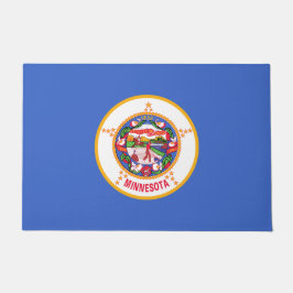 De vlag van Minnesota Deurmat