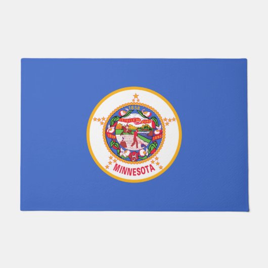 De vlag van Minnesota Deurmat (Voorkant)
