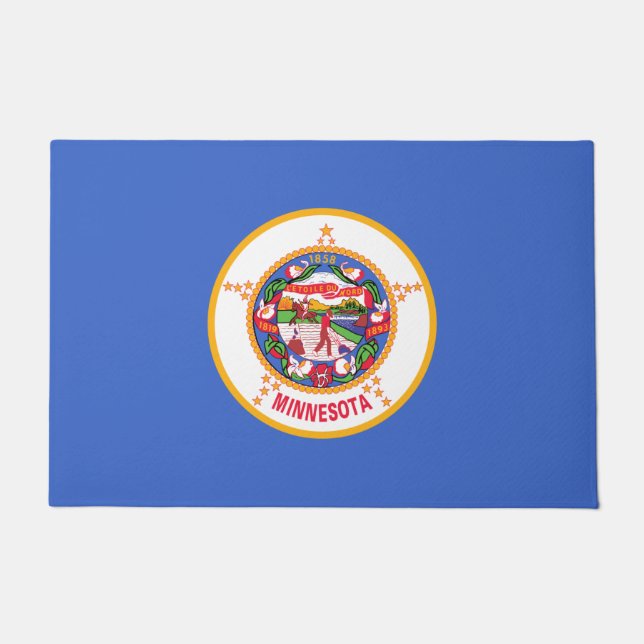 De vlag van Minnesota Deurmat (Voorkant)