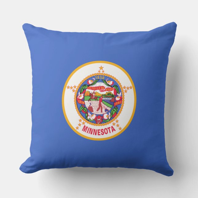 De vlag van Minnesota Kussen (Voorkant)