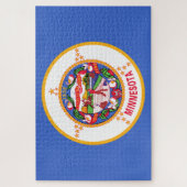De vlag van Minnesota Legpuzzel (Verticaal)