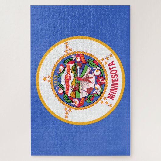 De vlag van Minnesota Legpuzzel (Verticaal)