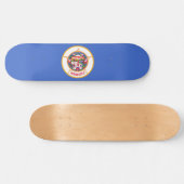 De vlag van Minnesota Persoonlijk Skateboard (Horizontaal)