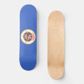 De vlag van Minnesota Persoonlijk Skateboard (Voorkant)