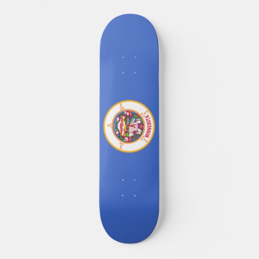 De vlag van Minnesota Persoonlijk Skateboard (Voorkant)