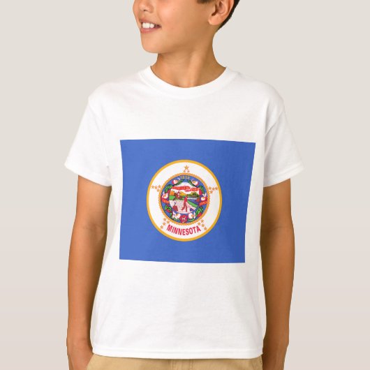 De vlag van Minnesota T-shirt (Voorkant)