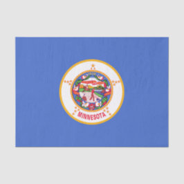 De vlag van Minnesota Tissuepapier