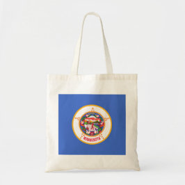De vlag van Minnesota Tote Bag