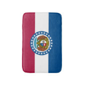 De vlag van Missouri Badmat (Voorkant Verticaal)