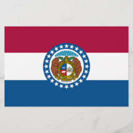 De vlag van Missouri Briefpapier