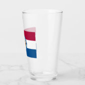 De vlag van Missouri Glas (Links)