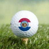 De vlag van Missouri Golfballen (Insitu Shirt)