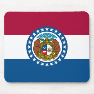 De vlag van Missouri Muismat