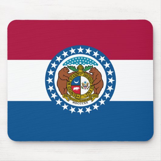 De vlag van Missouri Muismat (Voorkant)
