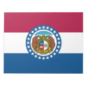 De vlag van Missouri Notitieblok (Voorkant)