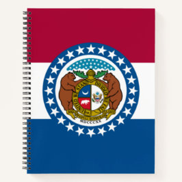 De vlag van Missouri Notitieboek
