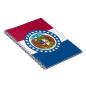 De vlag van Missouri Notitieboek (Rechterzijde)