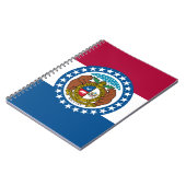 De vlag van Missouri Notitieboek (Linkerzijde)