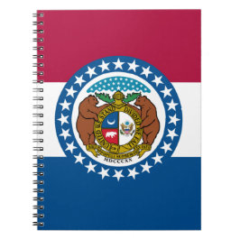 De vlag van Missouri Notitieboek