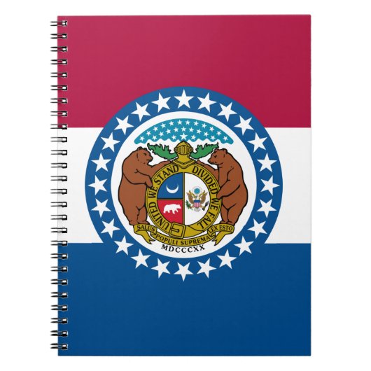 De vlag van Missouri Notitieboek (Voorkant)