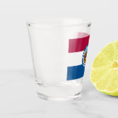 De vlag van Missouri Shot Glas (Links)