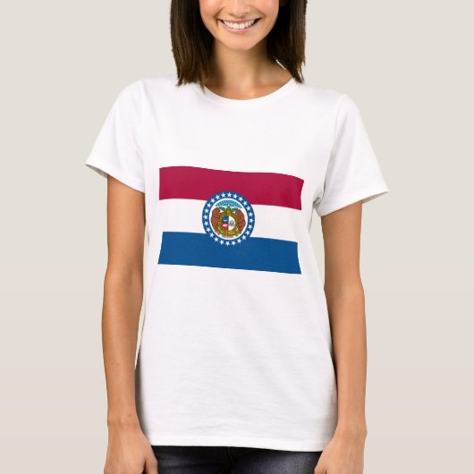 De vlag van Missouri T-shirt (Voorkant)