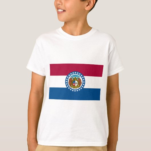 De vlag van Missouri T-shirt (Voorkant)