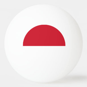 De Vlag van Monaco Pingpongbal