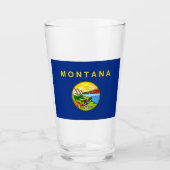 De vlag van Montana Glas (Voorkant)
